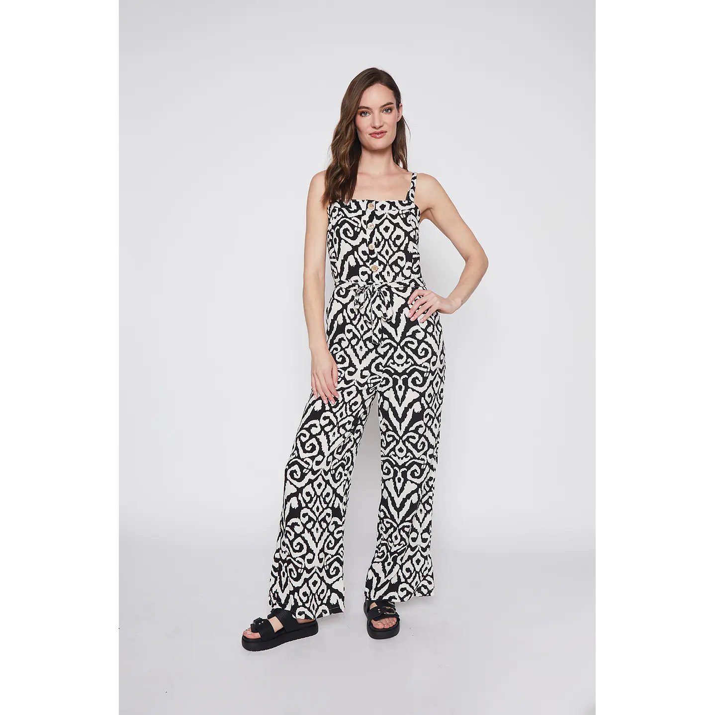 Enterito Mujer Tropical Negro Familyshop 1