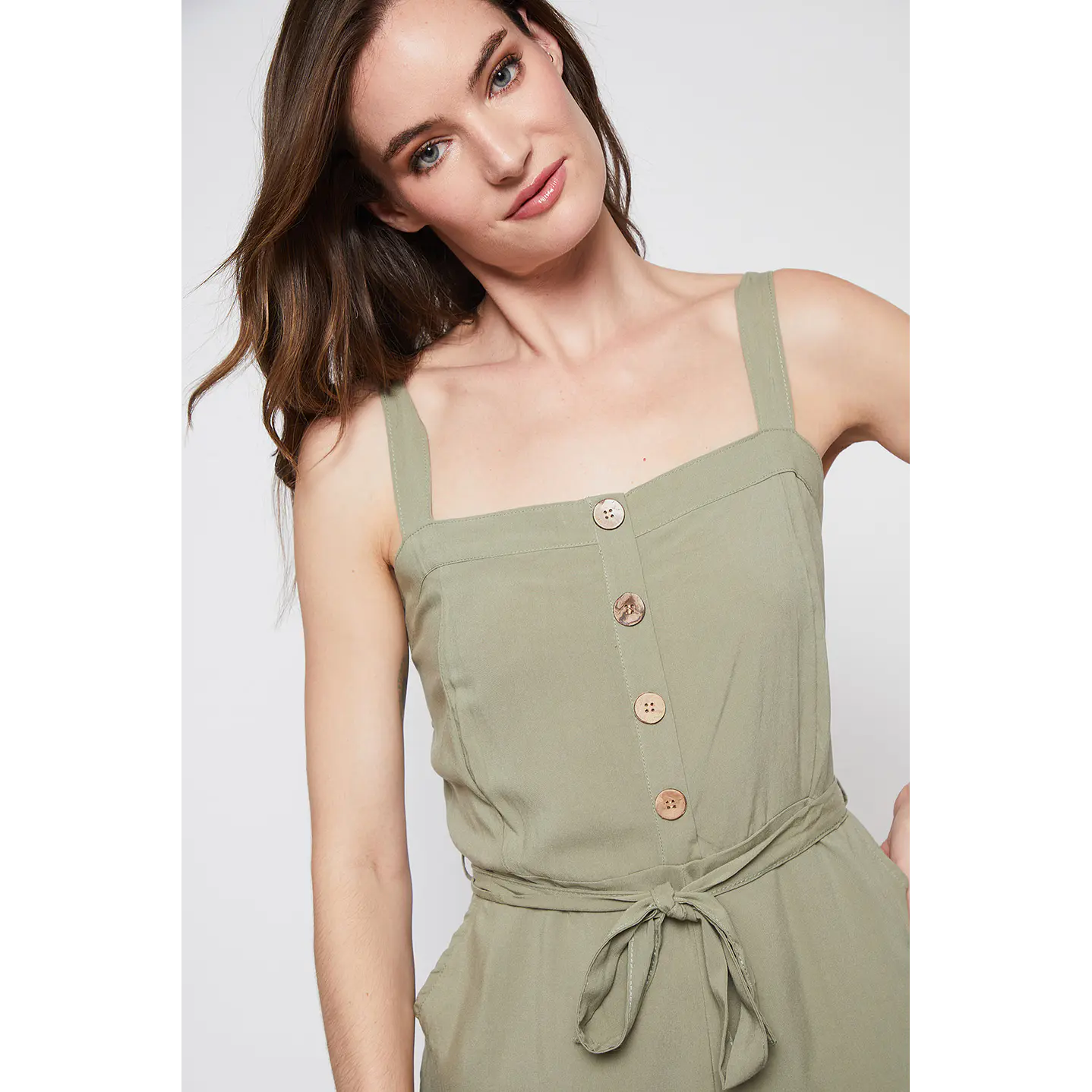 Enterito Mujer Lino Verde Familyshop 3