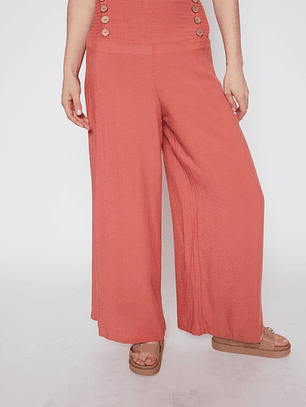 Pantalón Mujer Basta Ancha Coral Familyshop