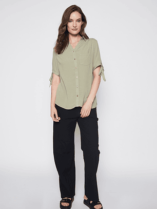 Blusa Mujer Chic Verde Familyshop