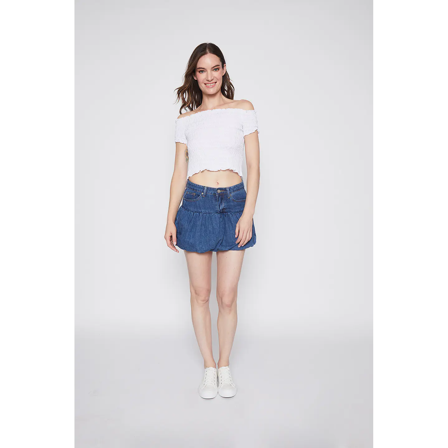 Faldas Mujer Globo Azul Familyshop 2
