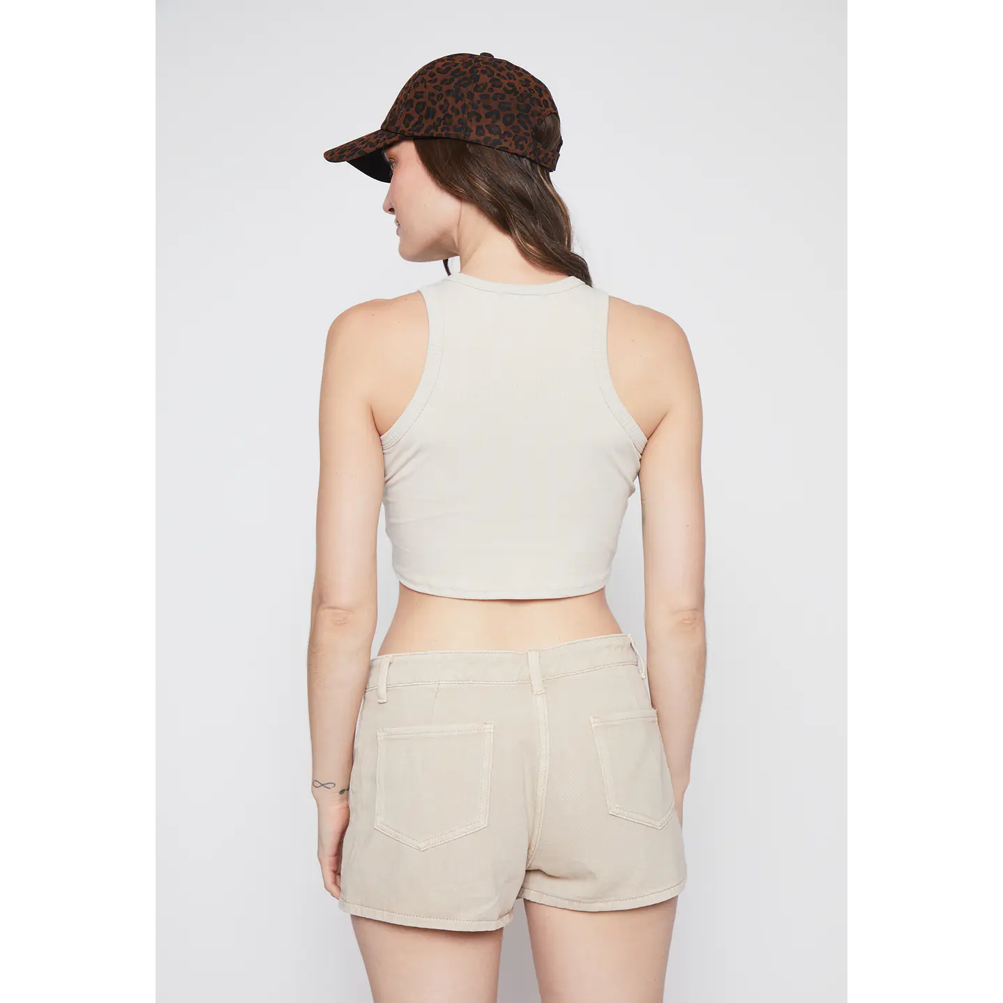 Polera Mujer Halter Beige Familyshop 3