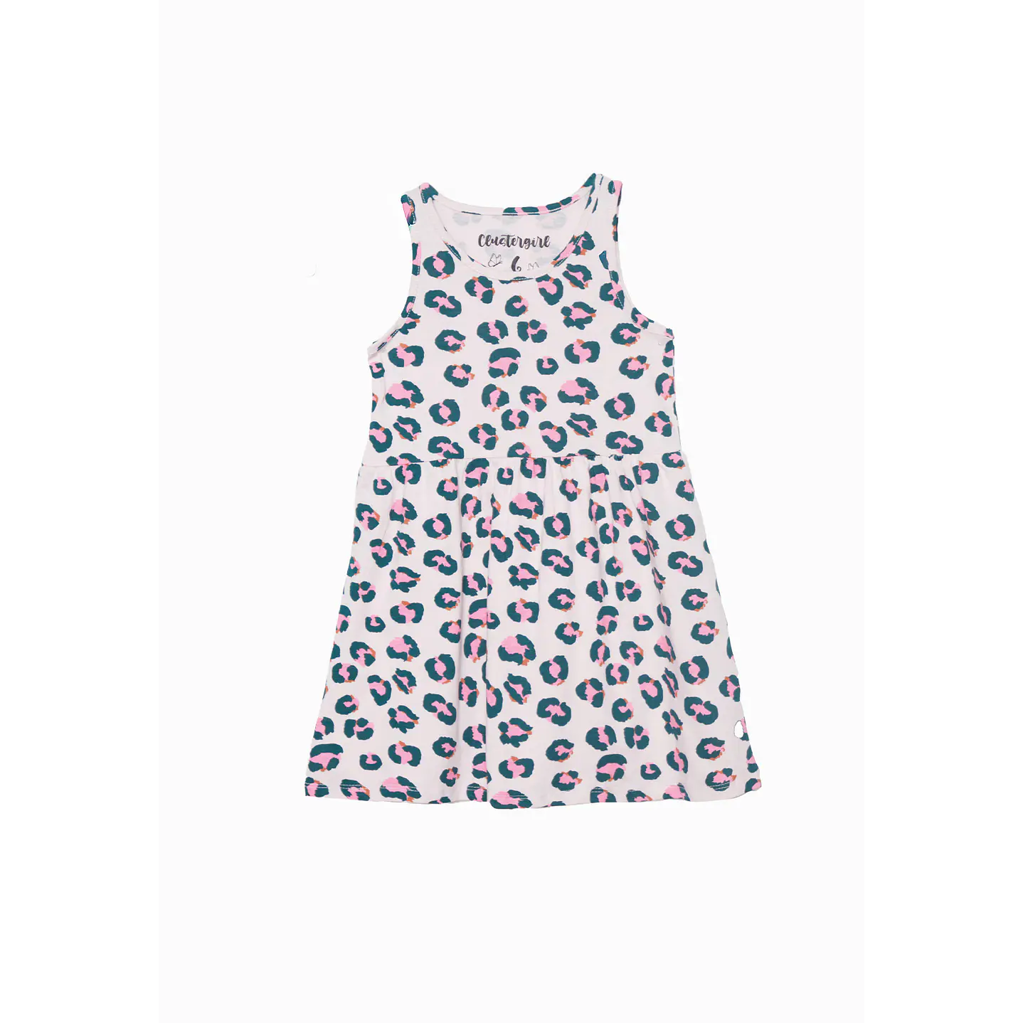Vestido Niña Basic Rosado Familyshop 1