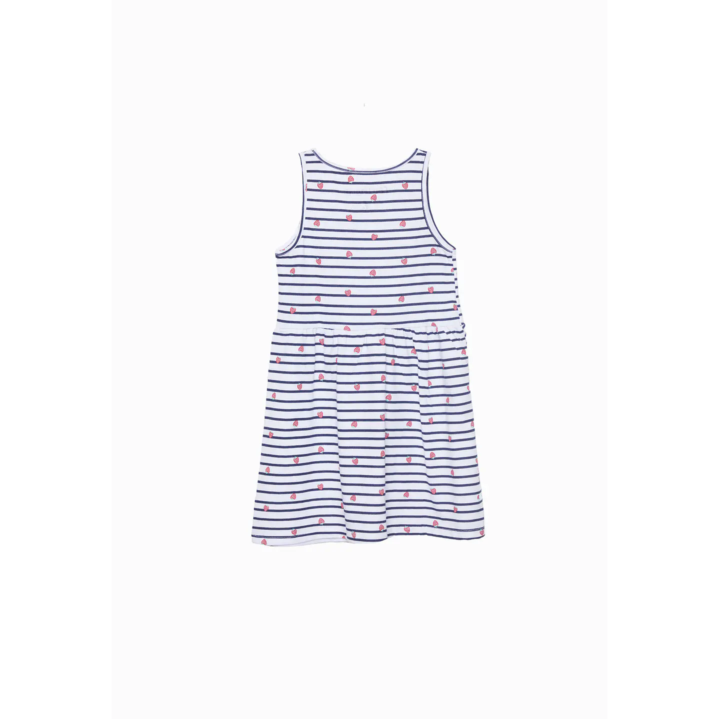 Vestido Niña Basic Blanco Familyshop 2