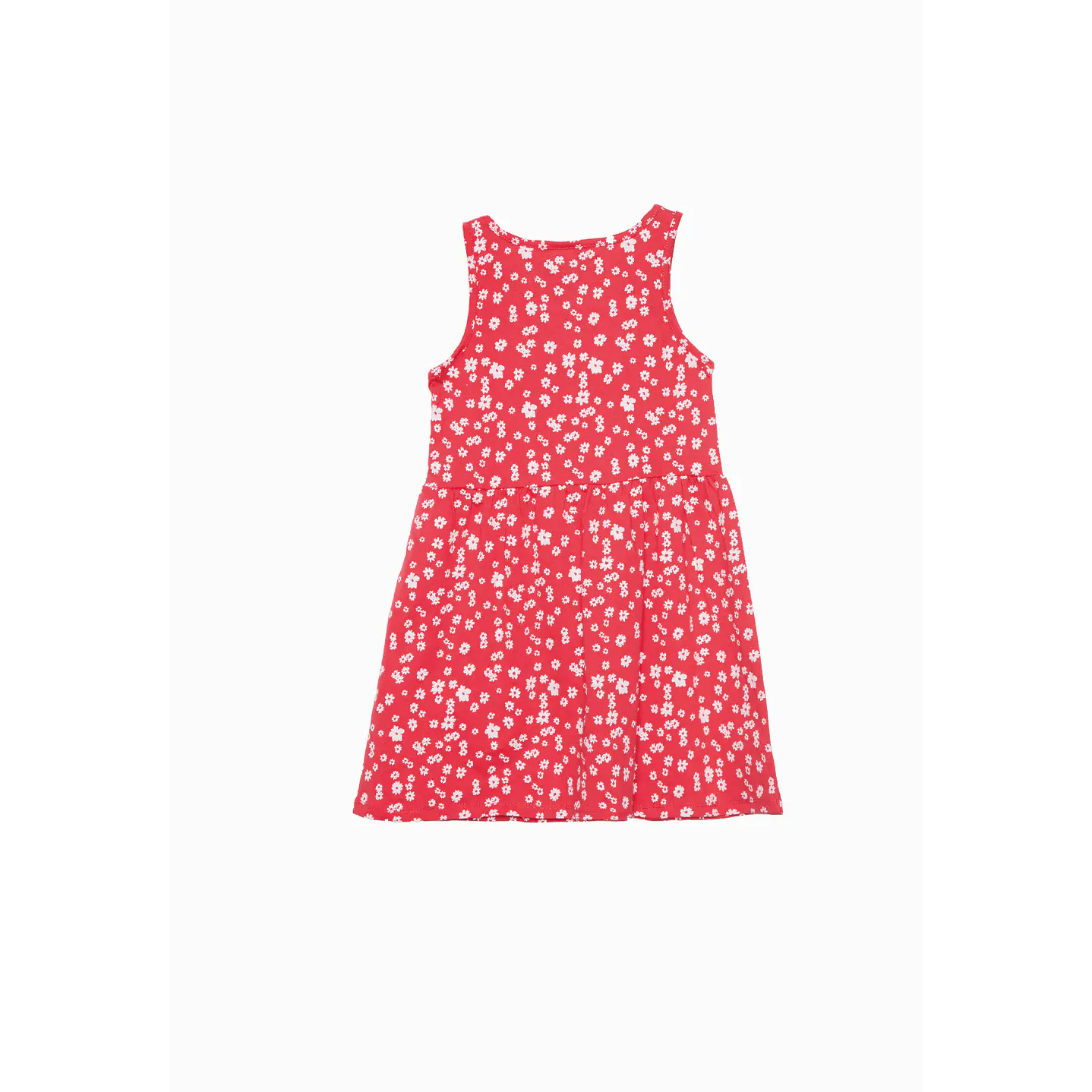 Vestido Niña Basic Rojo Familyshop 2