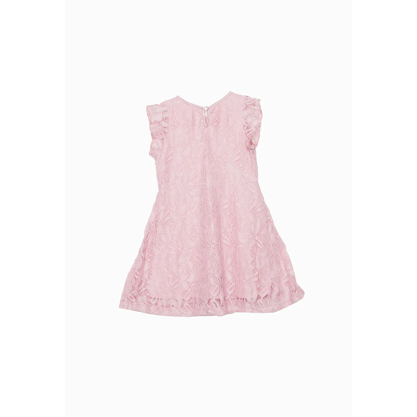 Vestido Niña Encaje Rosado Familyshop 2