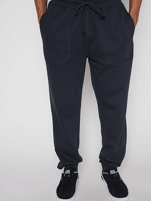 Pantalón Buzo Hombre Slim Fit Acero Familyshop