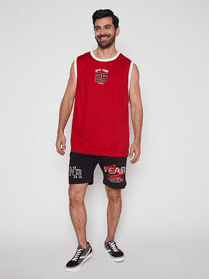 Polera Hombre Street Rojo Familyshop