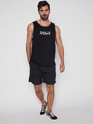 Traje De Baño Hombre Casual Negro Familyshop