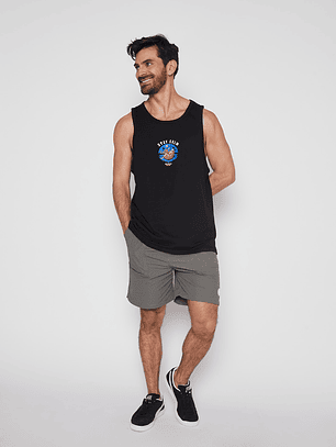 Polera Hombre Relax Negro Familyshop