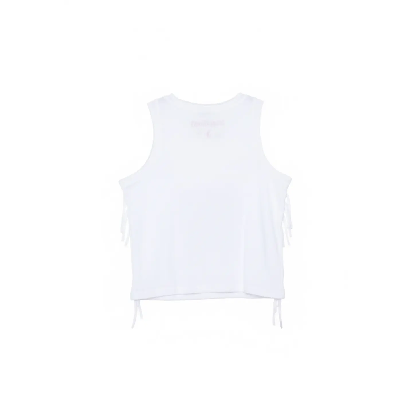 Polera Niña Sin Mangas Blanco Familyshop 5