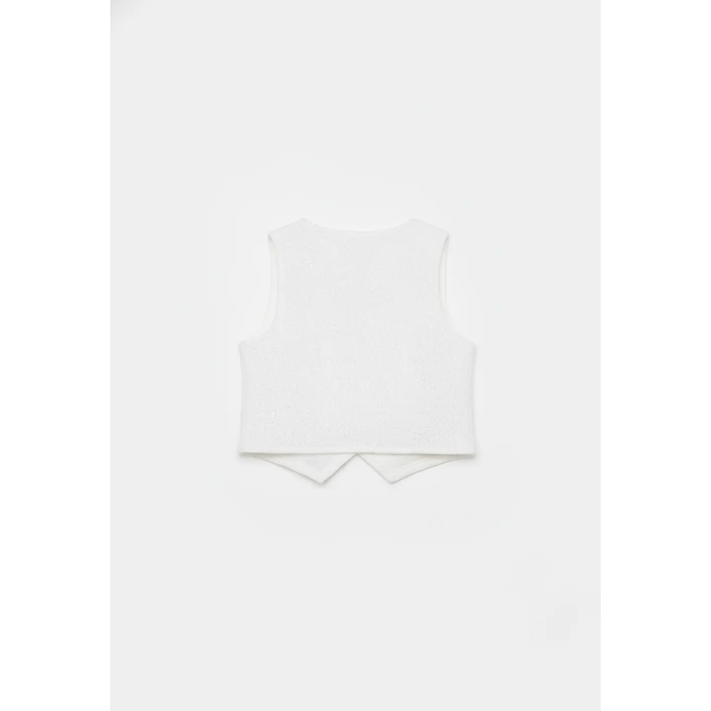Vest Niña Brillos Blanco Familyshop 5