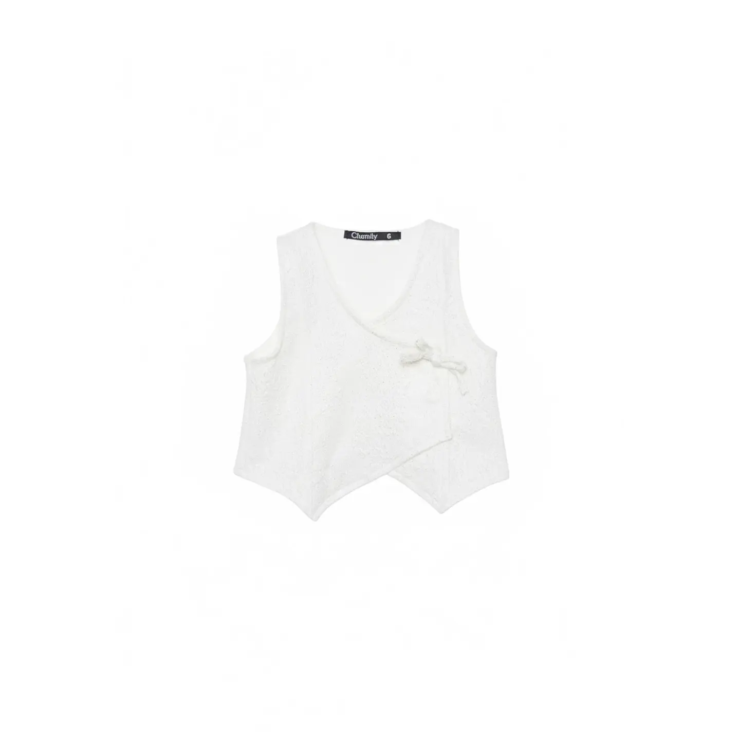 Vest Niña Brillos Blanco Familyshop 4