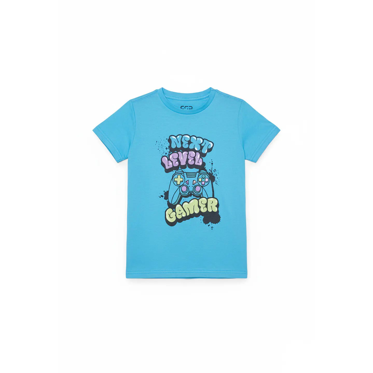 Pijama Corto Niño Gamer Celeste Familyshop 2