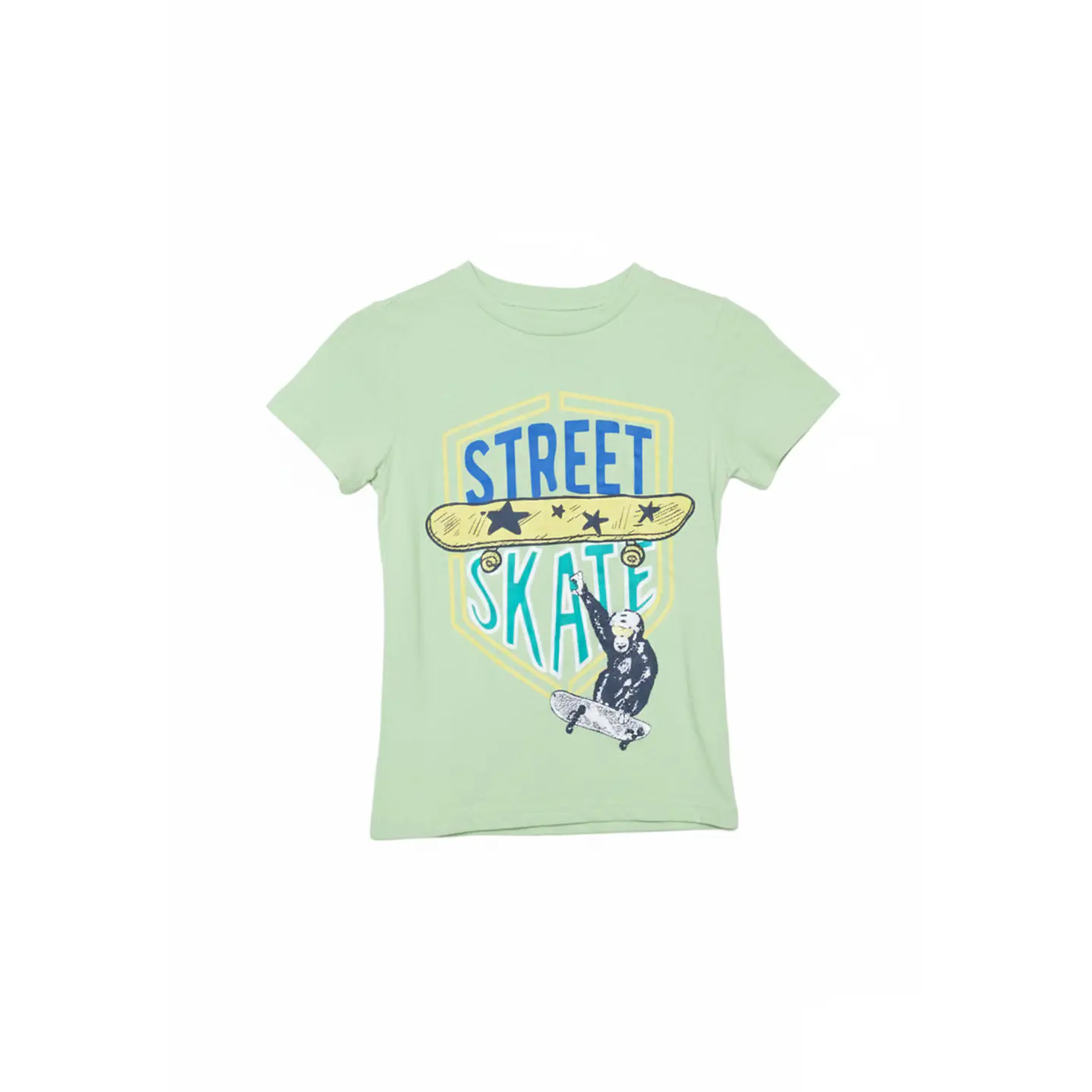 Pijama Corto Niño Skate Verde Familyshop 2