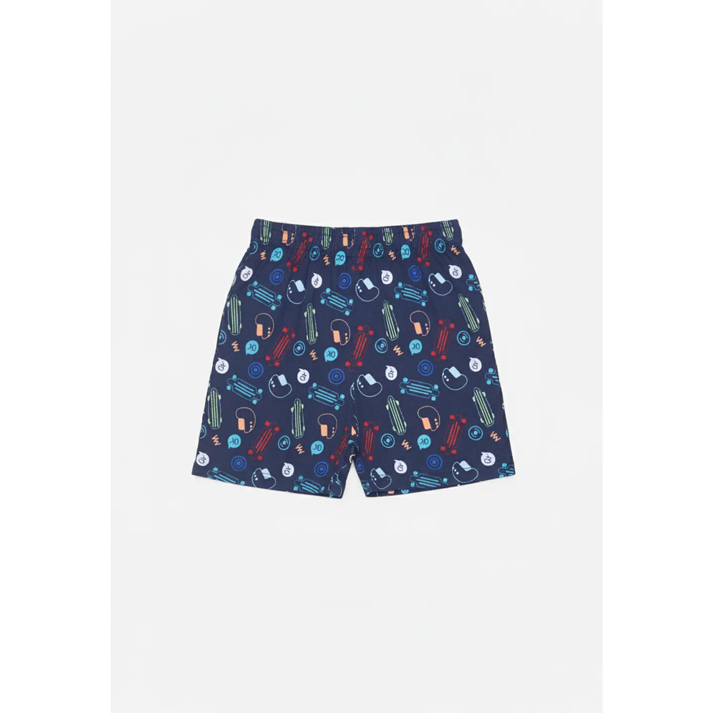 Pijama Corto Niño Skate Verde Familyshop 5