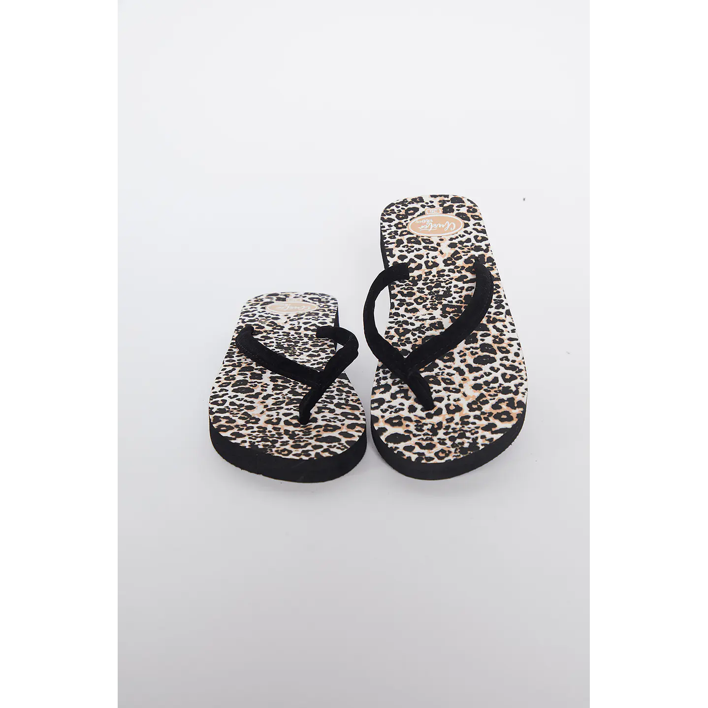 Hawaianas Zuecos Tela Mujer Café Familyshop 3