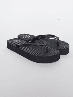 Hawaianas Zuecos Básica Mujer Negro Familyshop