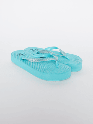 Hawaianas Zuecos Básica Mujer Turquesa Familyshop