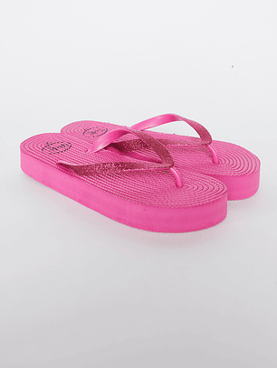 Hawaianas Zuecos Básica Mujer Fucsia Familyshop