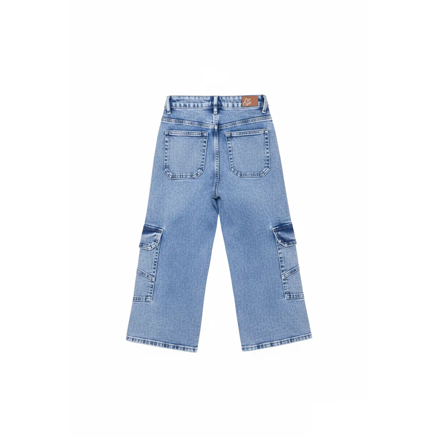 Jeans Cargo Niña Azul Familyshop 5