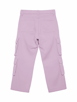 Pantalón Carpintero Niña Lila Familyshop