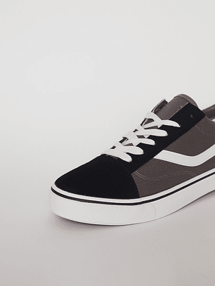 Zapatilla Lona Wave Hombre Gris Familyshop