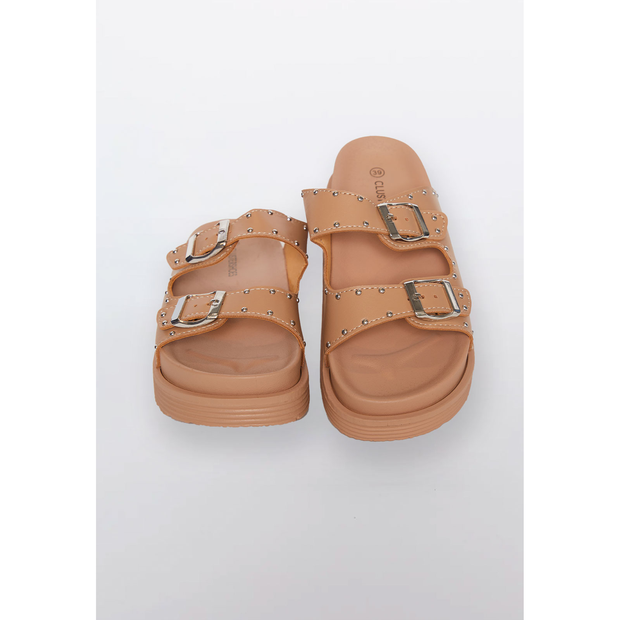 Sandalia Tachas Mujer Café Familyshop 2