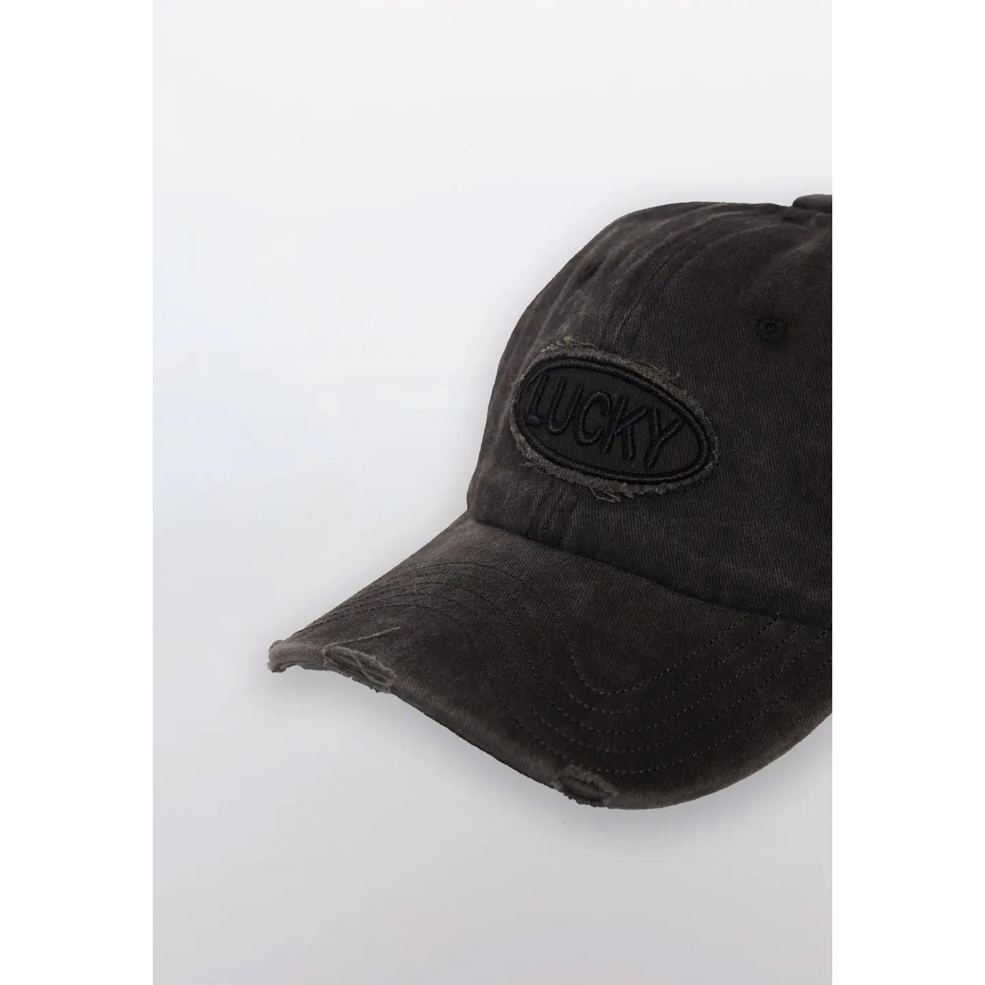 Gorro Bordado Letras Unisex Negro Familyshop 2