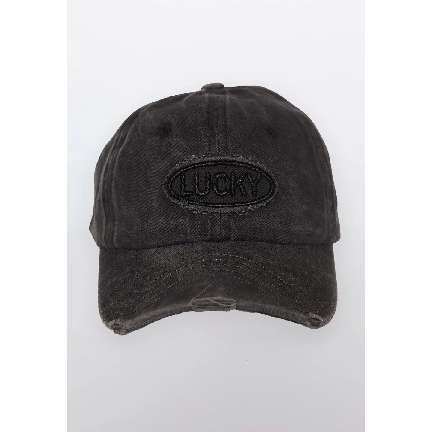 Gorro Bordado Letras Unisex Negro Familyshop 1