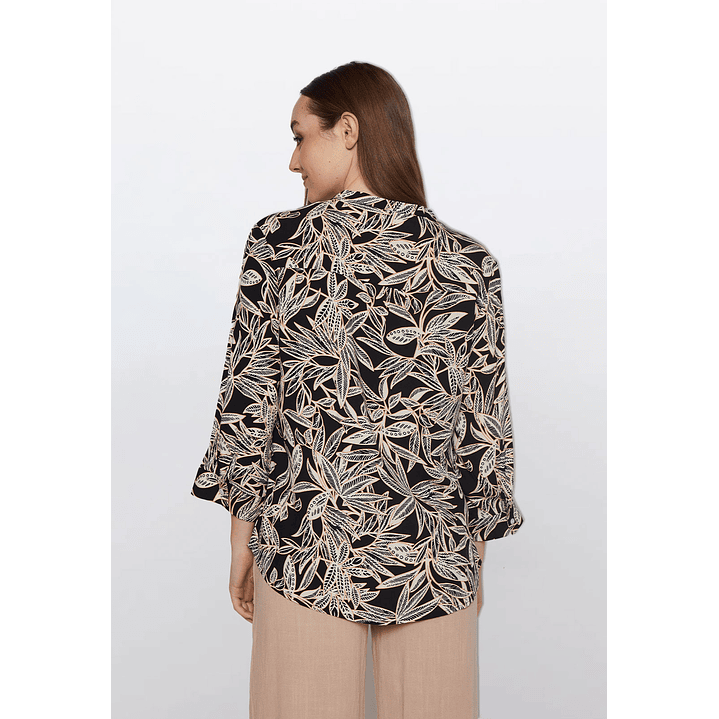 Blusa Chic Mao Mujer Negro Familyshop 5