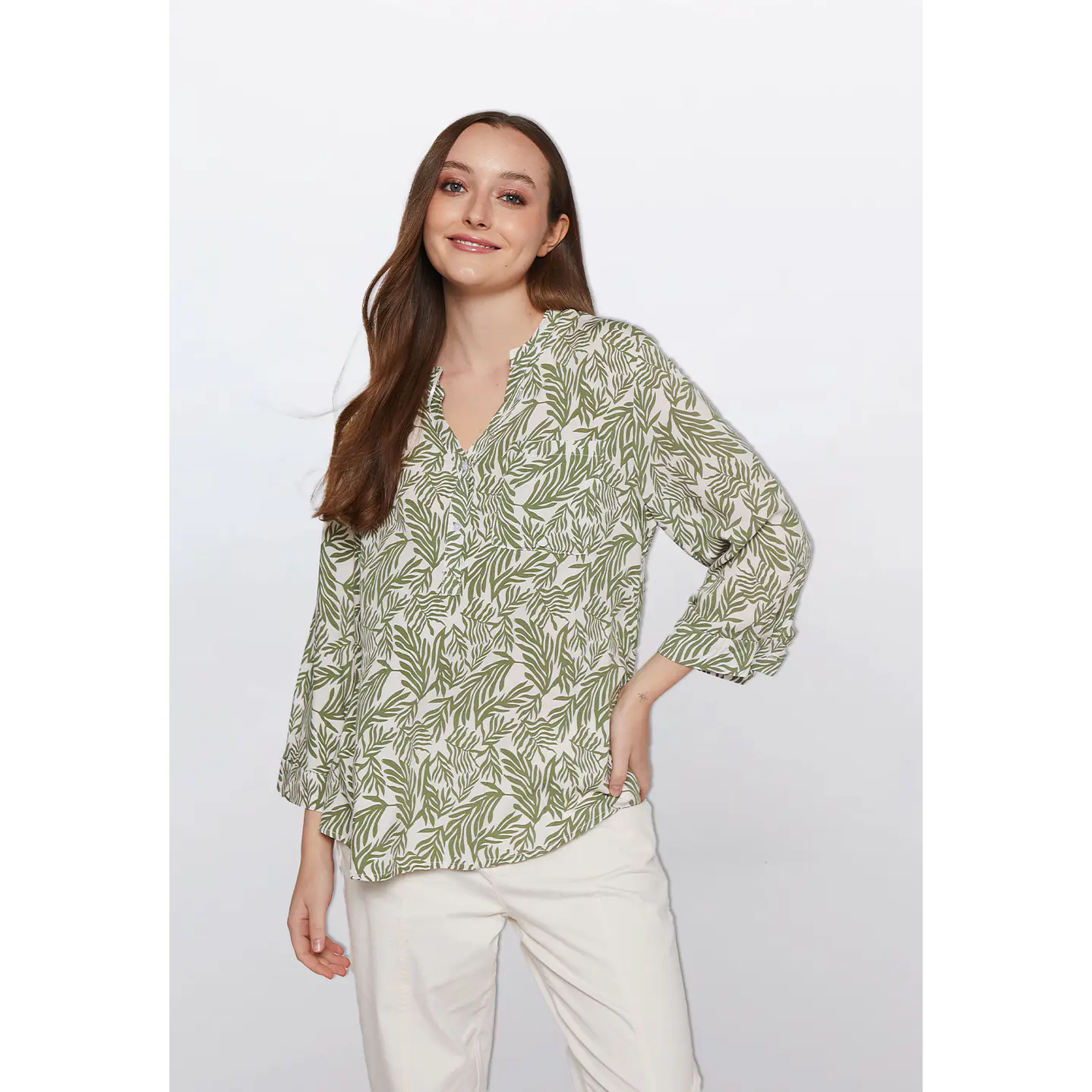 Blusa Chic Mujer Verde Familyshop 1