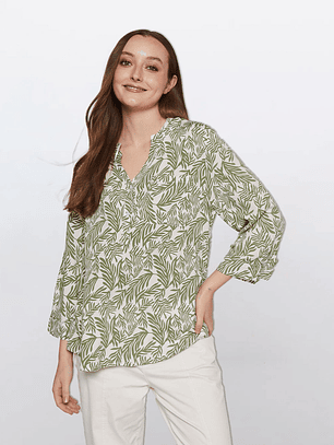 Blusa Chic Mujer Verde Familyshop