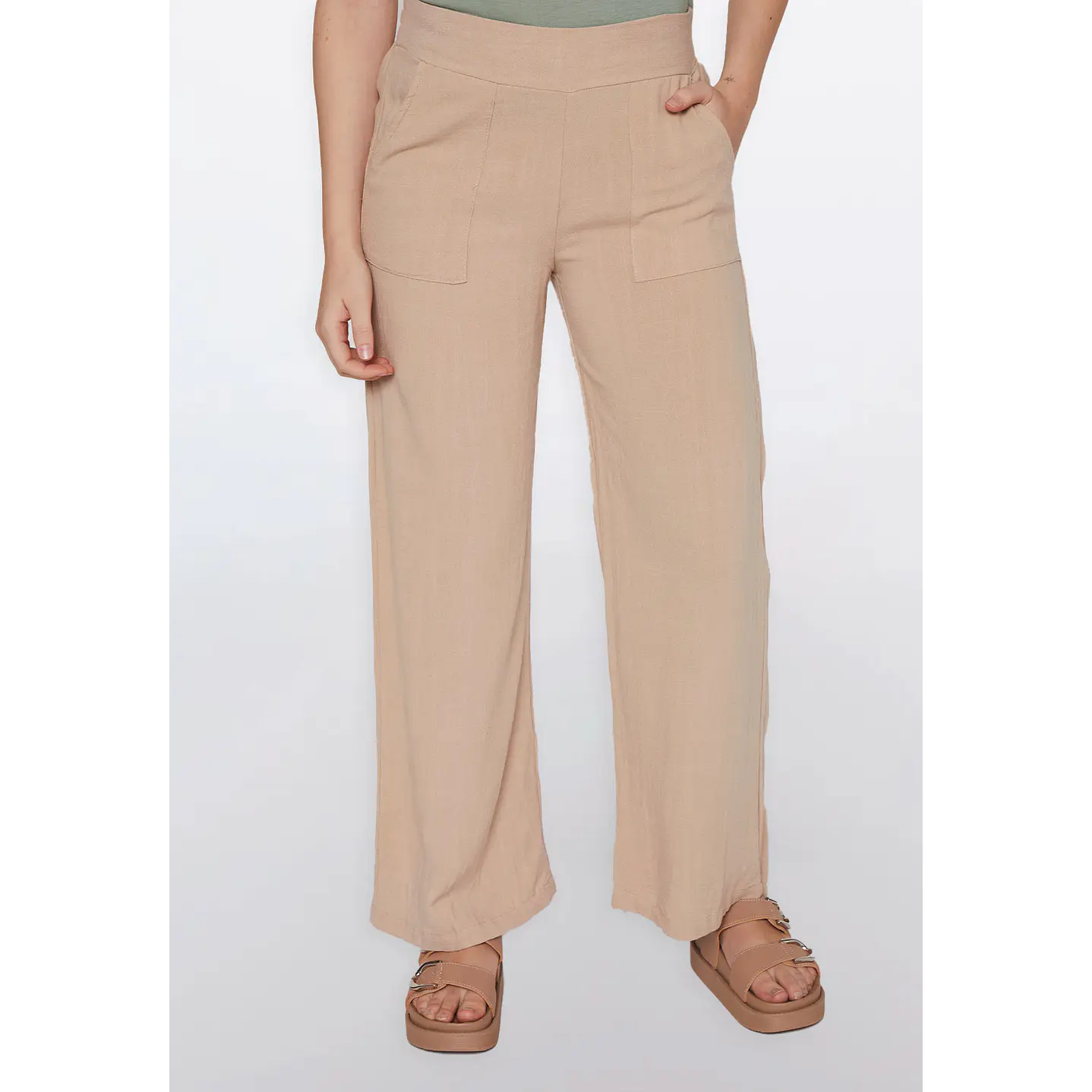 Pantalón Lino Mujer Arena Familyshop 1