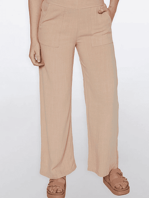 Pantalón Lino Mujer Arena Familyshop