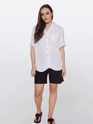 Blusa Mujer Chic Blanco Familyshop