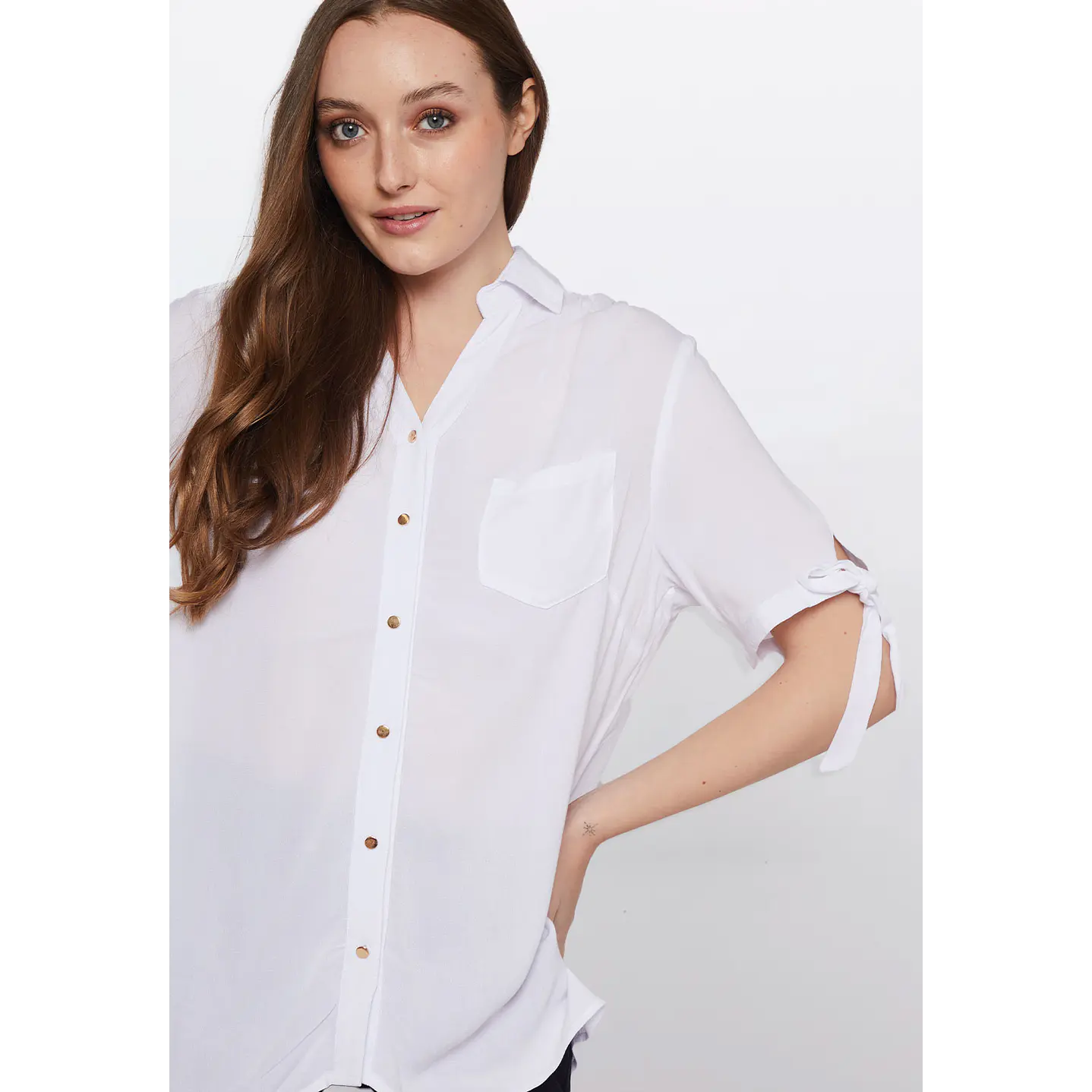 Blusa Mujer Chic Blanco Familyshop 3