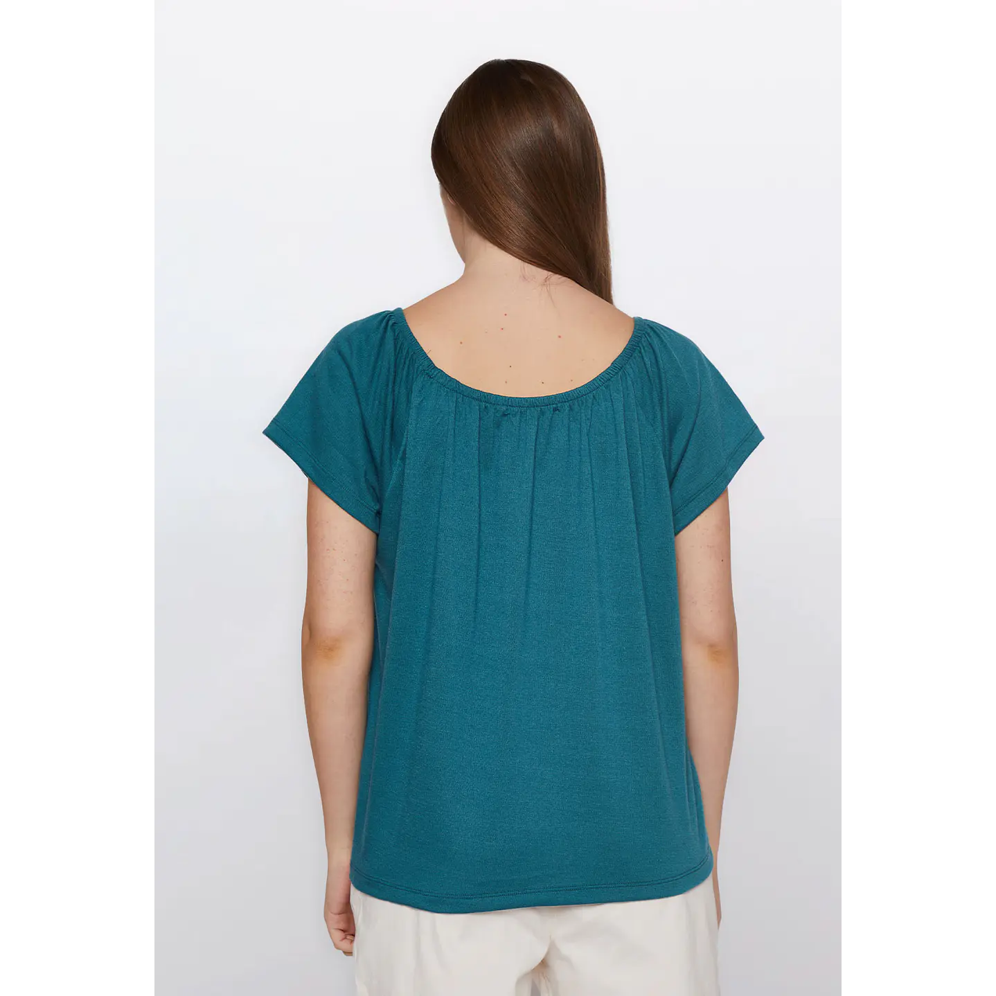 Polera Mujer Chic Botones Verde Familyshop 4