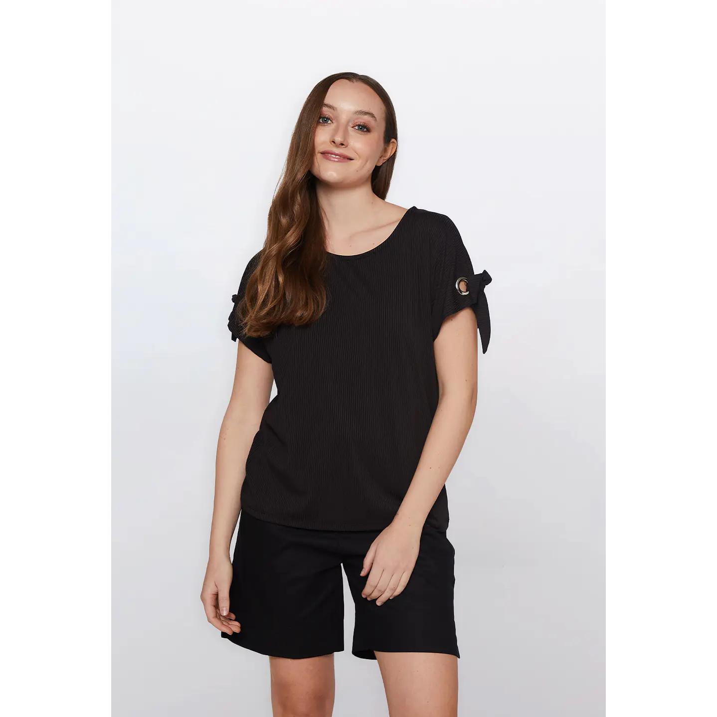 Polera Mujer Canut Negro Familyshop 1