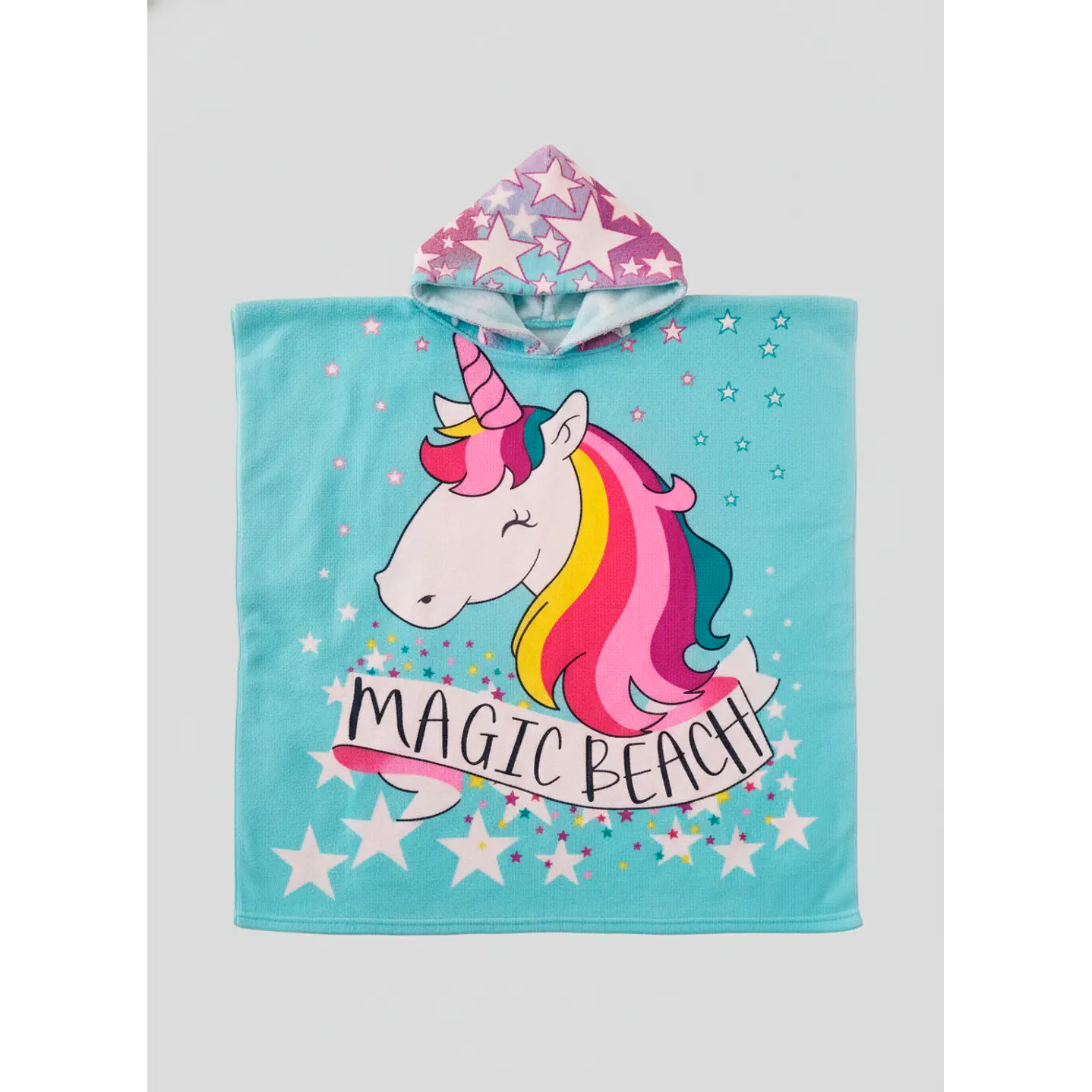 Toalla Infantil Unicornio Celeste Familyshop 1