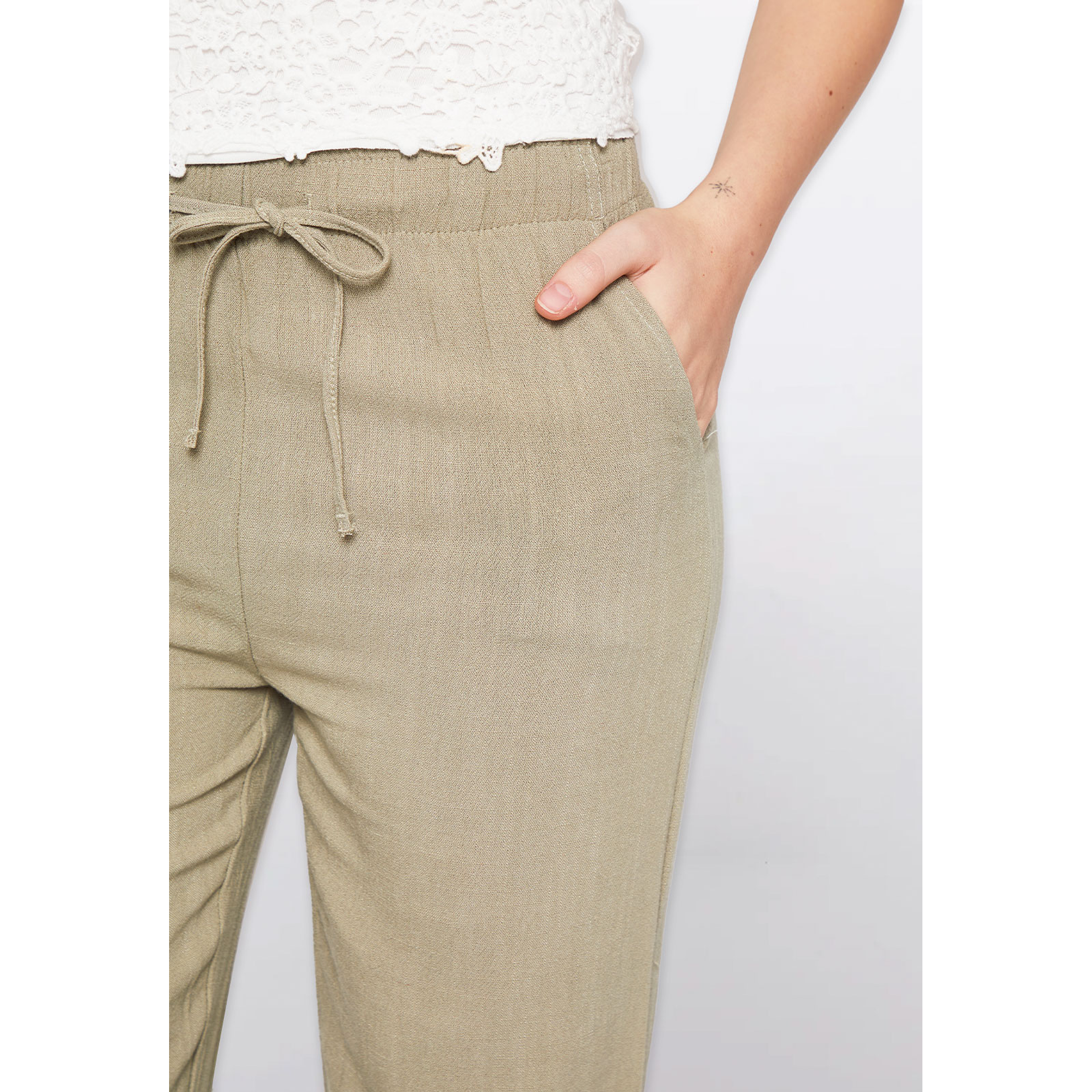 Pantalón Mujer Manga Corta Verde Familyshop 4