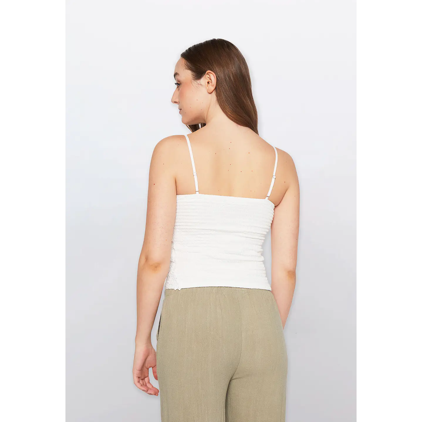Polera Mujer Crochet Crudo Familyshop 4