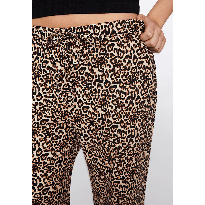 Pantalón Mujer Basta Recta Café Familyshop 3