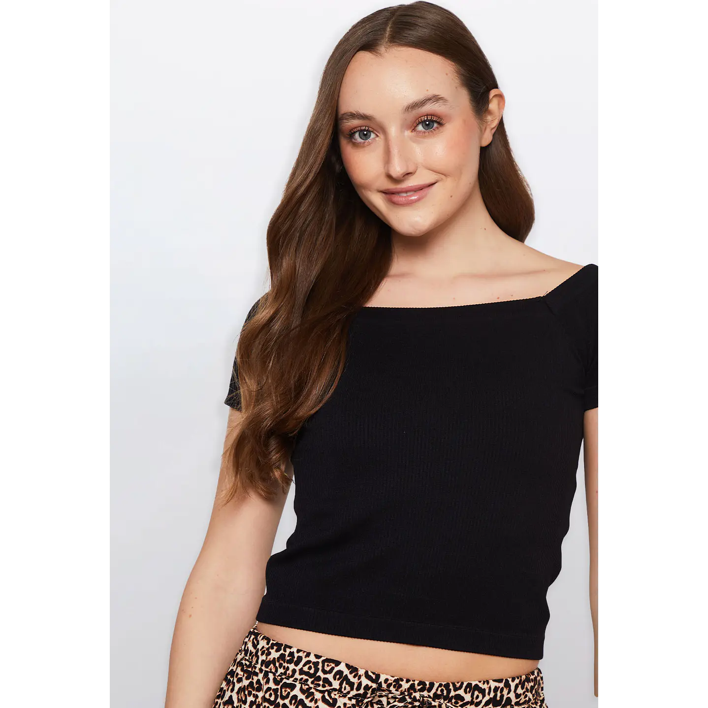 Polera Mujer Escote Negro Familyshop 3