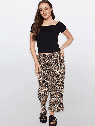 Polera Mujer Escote Negro Familyshop