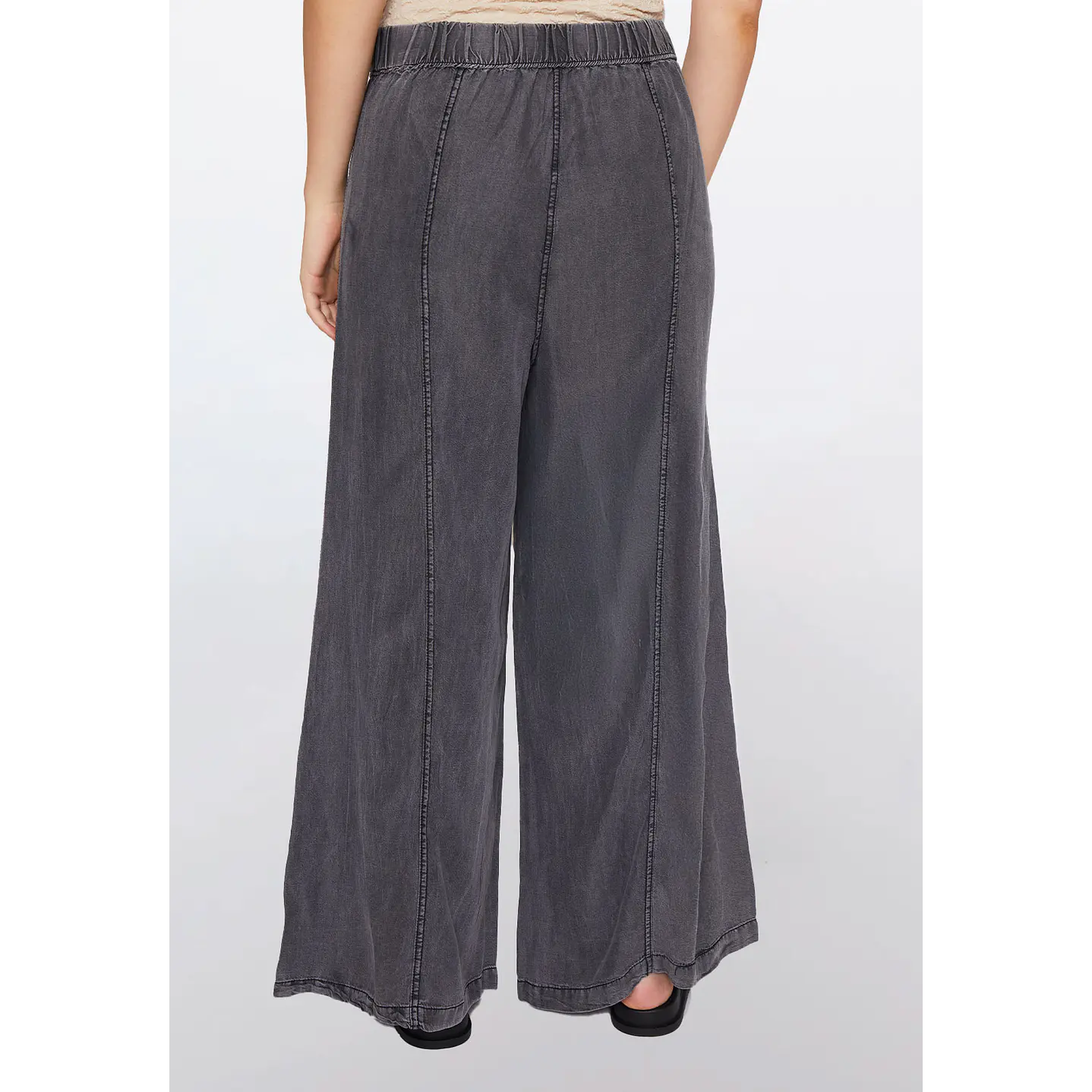 Jeans Mujer Palazzo Gris Familyshop 4