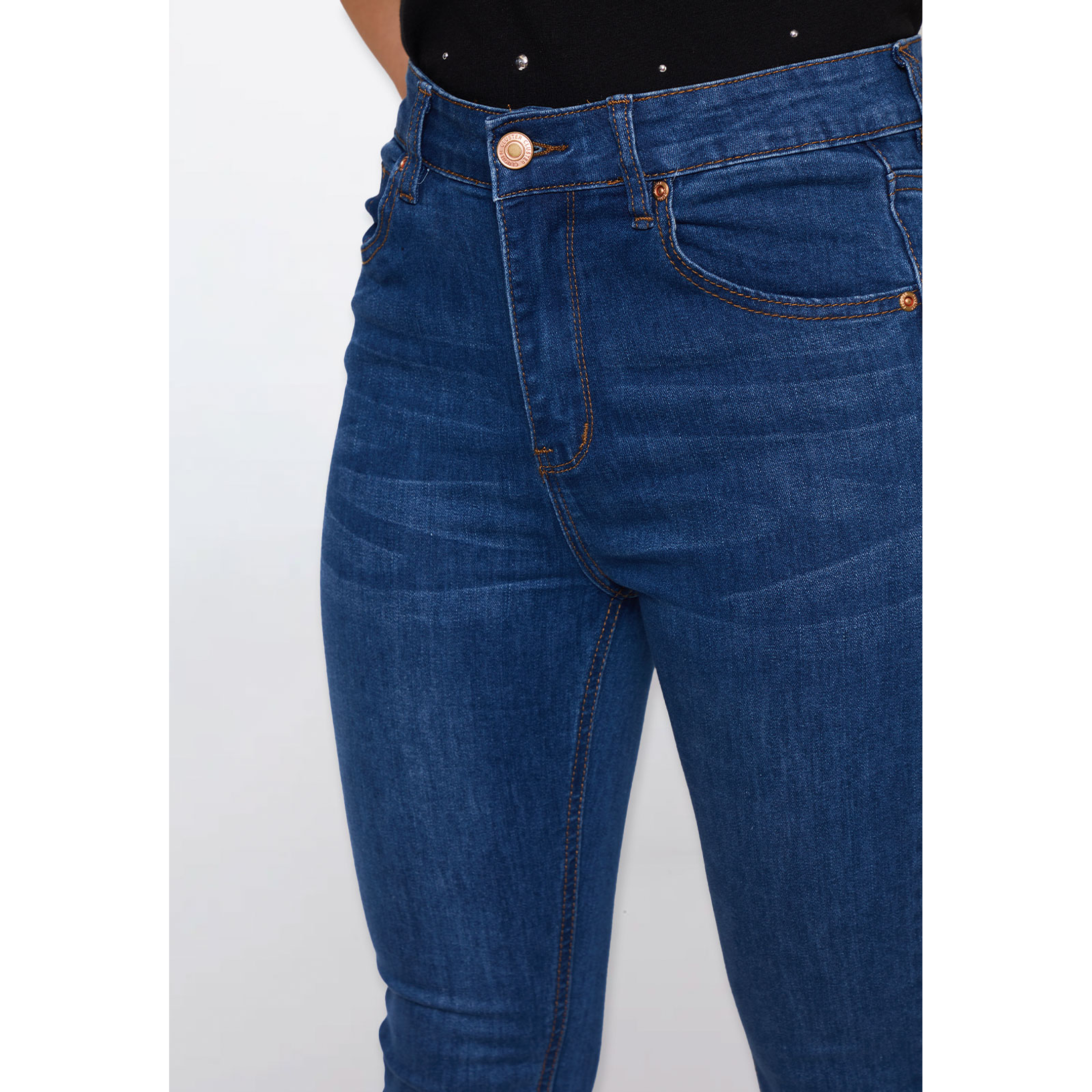 Jeans Mujer Pitillo1 Azul Familyshop 4