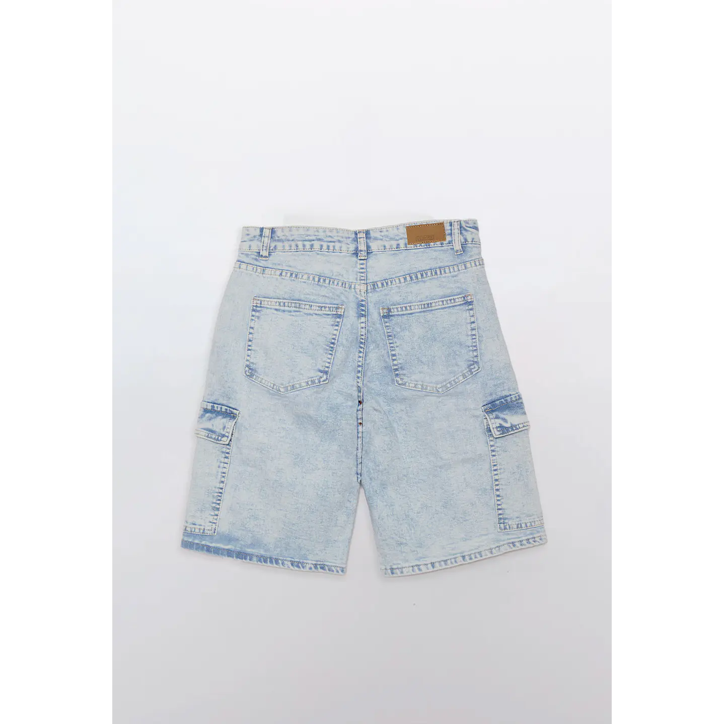 Bermuda Lolo Cargo Denim Azul Familyshop 2