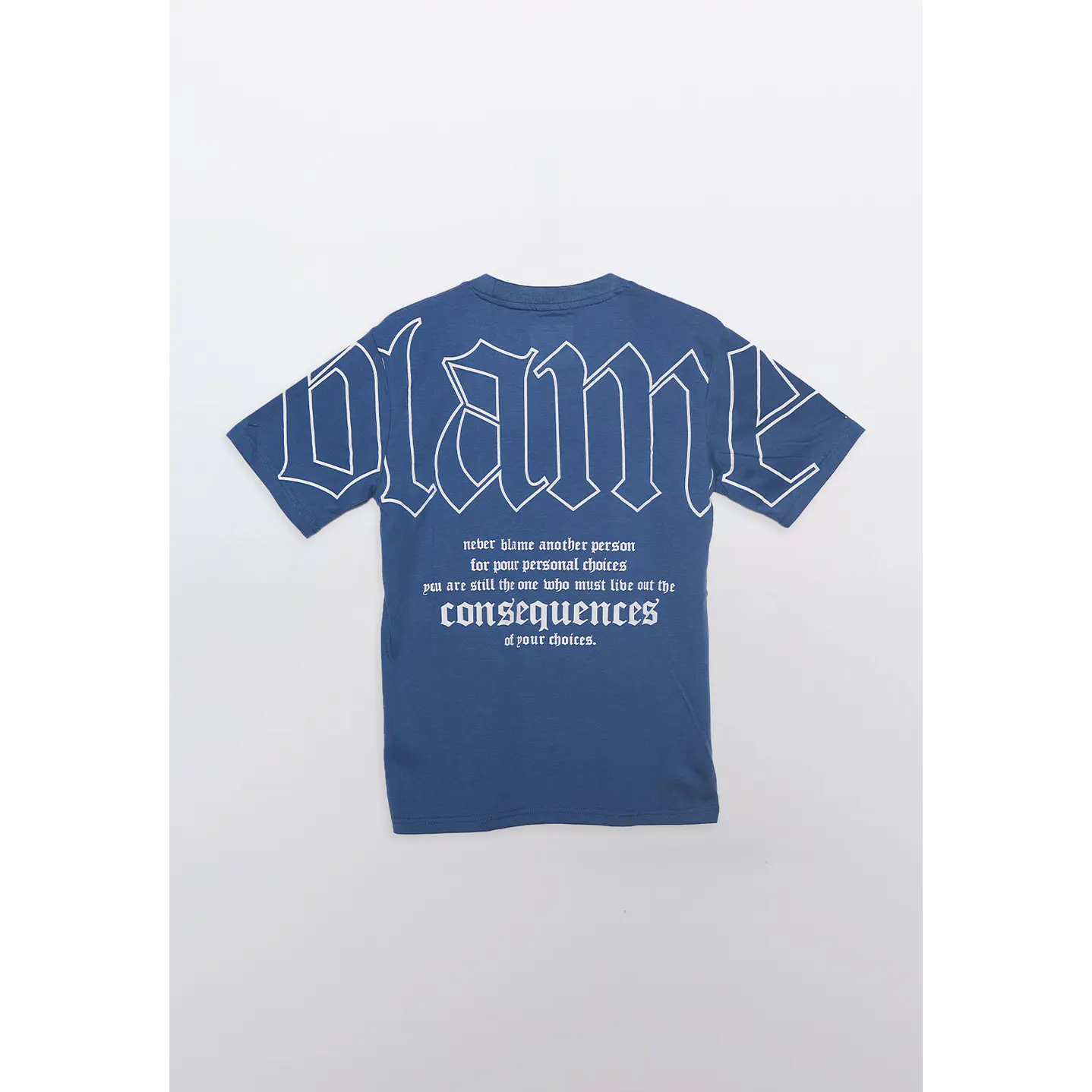 Polera Lolo Manga Corta Azul Familyshop 2