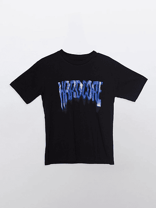 Polera Lolo Letral Metal Negro Familyshop